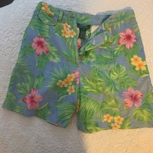 LAUREN by Ralph Lauren Floral Golf Series Shorts